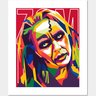 zombie halloween wpap Posters and Art